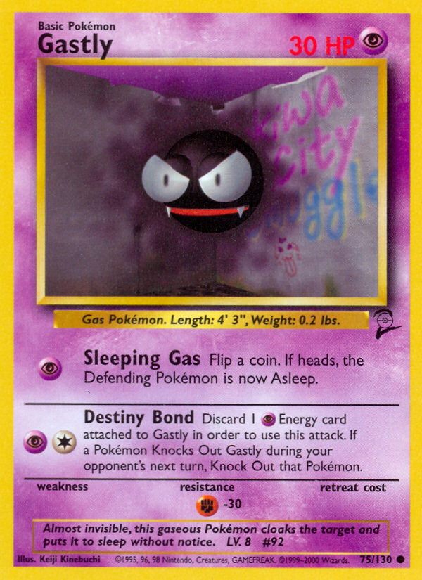 Gastly (75/130) [Base Set 2] | Deep Dive Games St. Marys