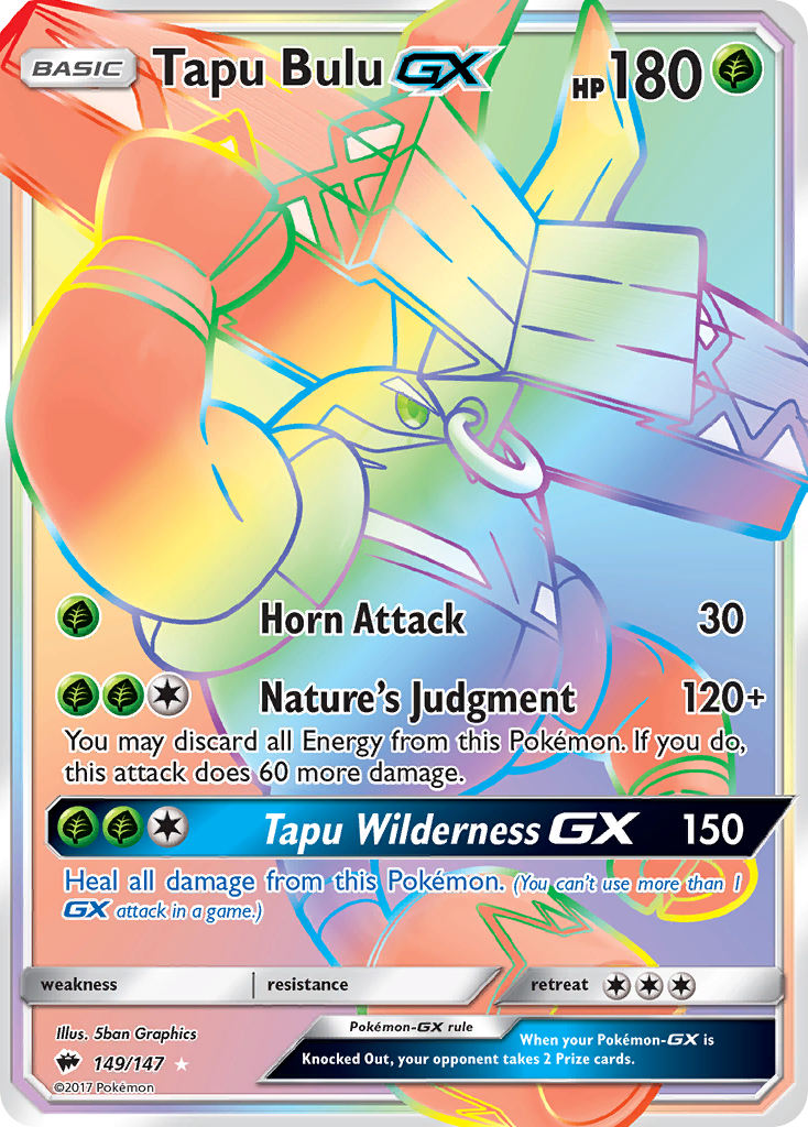 Tapu Bulu GX (149/147) [Sun & Moon: Burning Shadows] | Deep Dive Games St. Marys