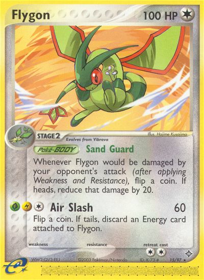 Flygon (15/97) [EX: Dragon] | Deep Dive Games St. Marys