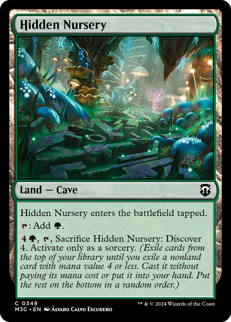 Hidden Nursery (Ripple Foil) [Modern Horizons 3 Commander] | Deep Dive Games St. Marys