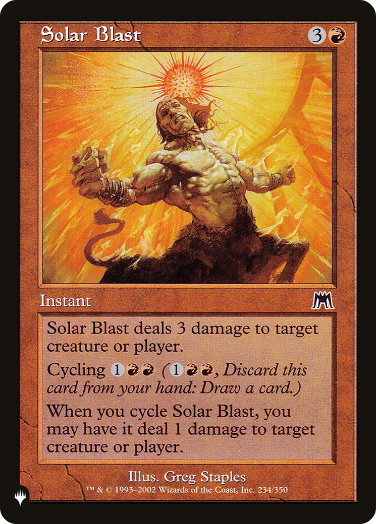 Solar Blast [The List] | Deep Dive Games St. Marys