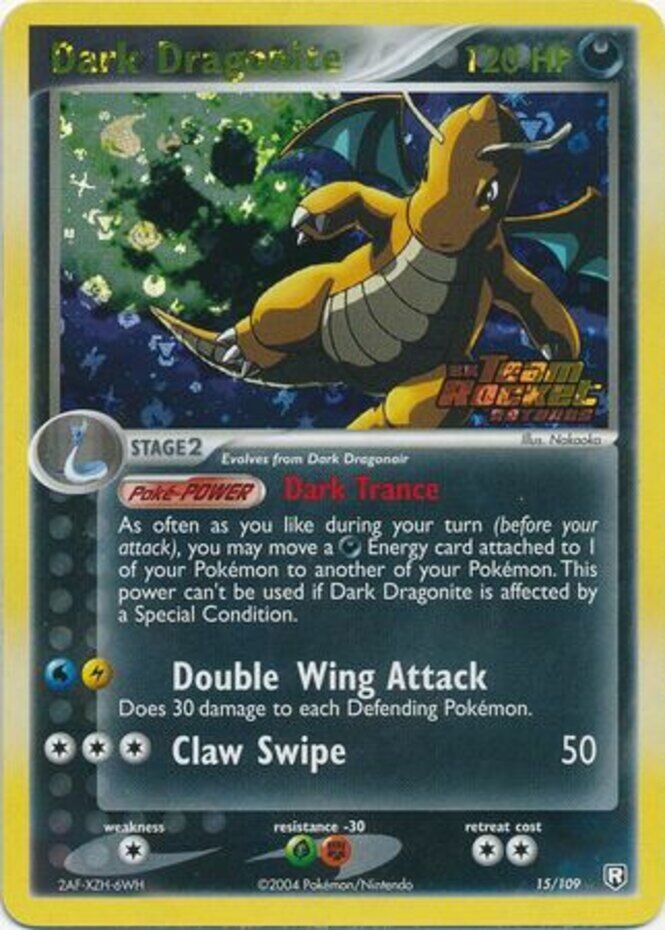 Dark Dragonite (15/109) (Stamped) [EX: Team Rocket Returns] | Deep Dive Games St. Marys