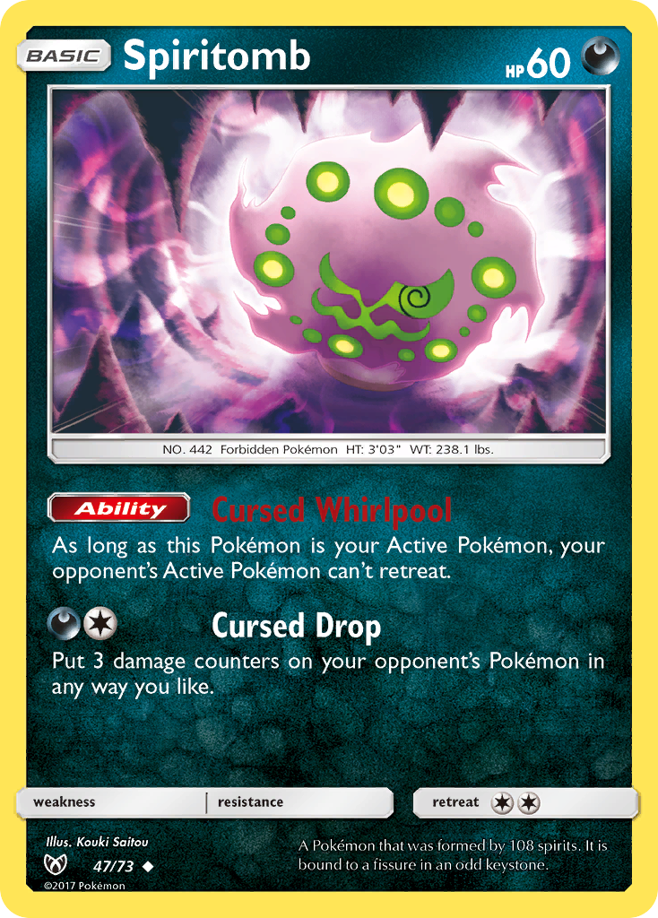 Spiritomb (47/73) [Sun & Moon: Shining Legends] | Deep Dive Games St. Marys