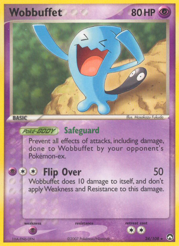 Wobbuffet (24/108) [EX: Power Keepers] | Deep Dive Games St. Marys