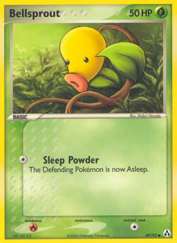 Bellsprout (49/92) [EX: Legend Maker] | Deep Dive Games St. Marys