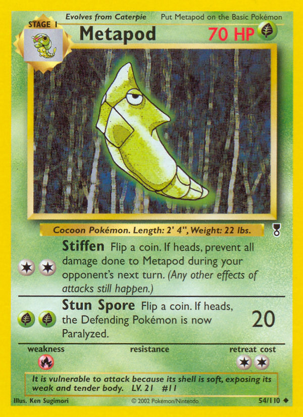 Metapod (54/110) [Legendary Collection] | Deep Dive Games St. Marys