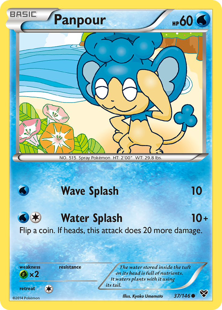 Panpour (37/146) [XY: Base Set] | Deep Dive Games St. Marys