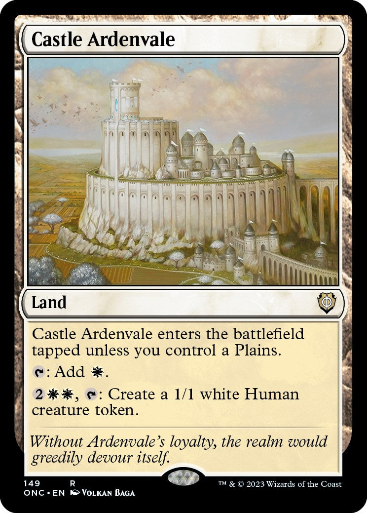 Castle Ardenvale [Phyrexia: All Will Be One Commander] | Deep Dive Games St. Marys