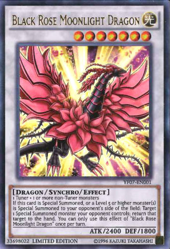 Black Rose Moonlight Dragon [YF07-EN001] Ultra Rare | Deep Dive Games St. Marys