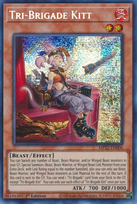 Tri-Brigade Kitt [MP22-EN006] Prismatic Secret Rare | Deep Dive Games St. Marys