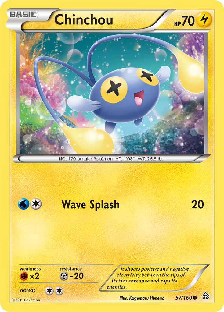 Chinchou (57/160) [XY: Primal Clash] | Deep Dive Games St. Marys