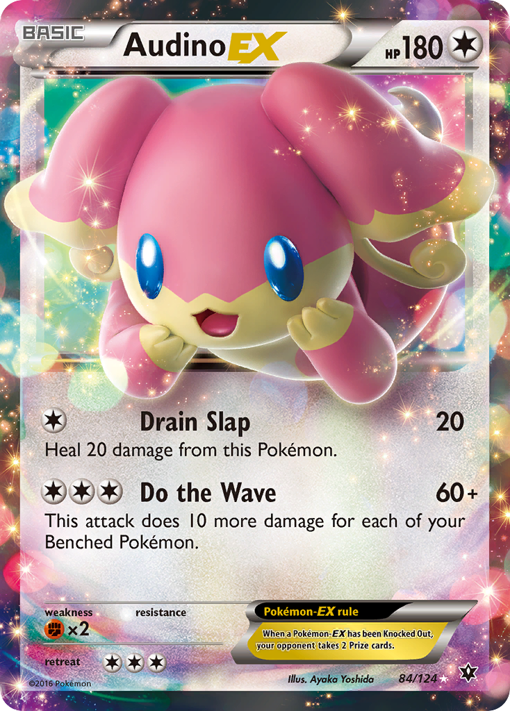 Audino EX (84/124) [XY: Fates Collide] | Deep Dive Games St. Marys