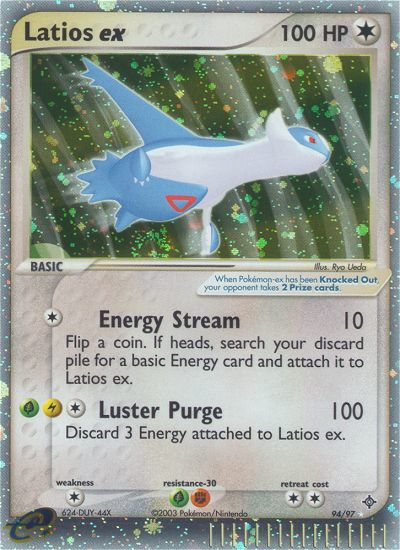 Latios ex (94/97) [EX: Dragon] | Deep Dive Games St. Marys