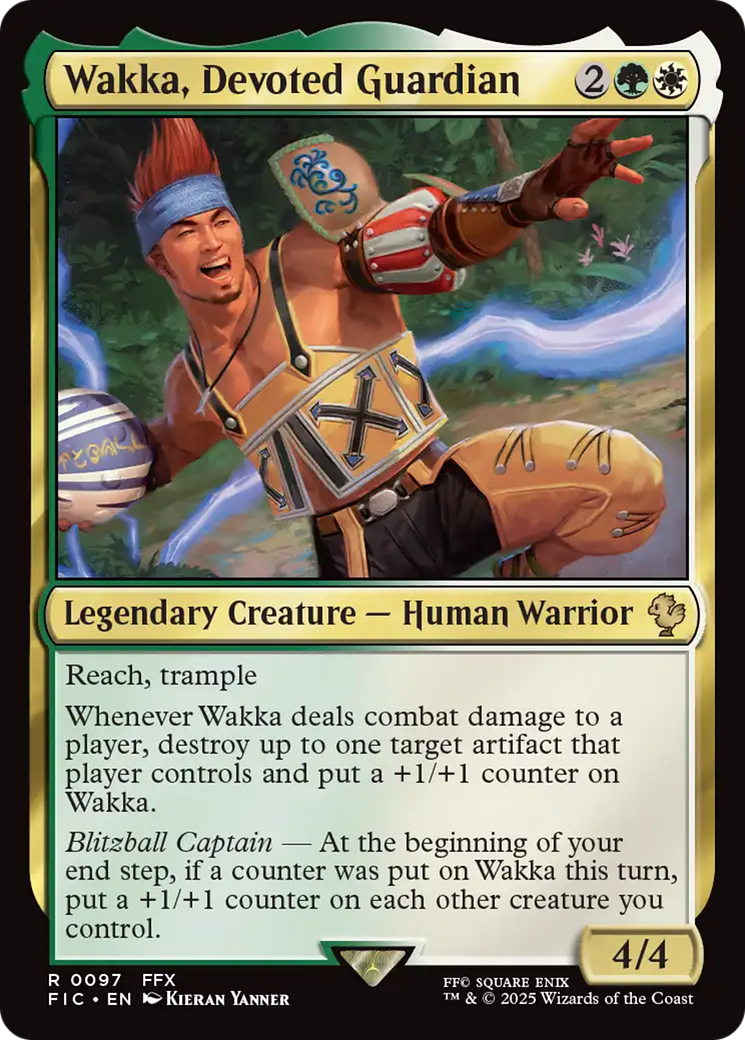 Wakka, Devoted Guardian [FINAL FANTASY Commander] | Deep Dive Games St. Marys