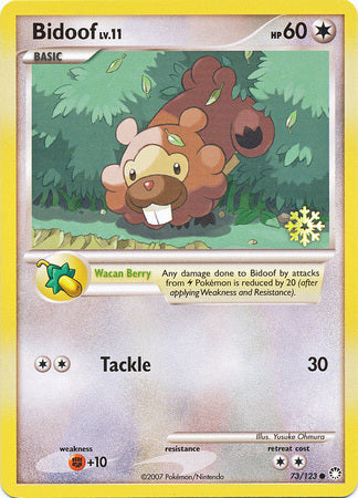 Bidoof (73/123) [Countdown Calendar Promos] | Deep Dive Games St. Marys