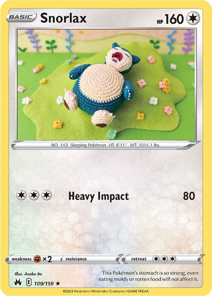 Snorlax (109/159) [Sword & Shield: Crown Zenith] | Deep Dive Games St. Marys