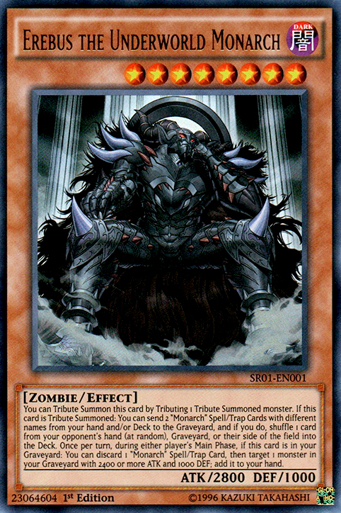 Erebus the Underworld Monarch [SR01-EN001] Ultra Rare | Deep Dive Games St. Marys