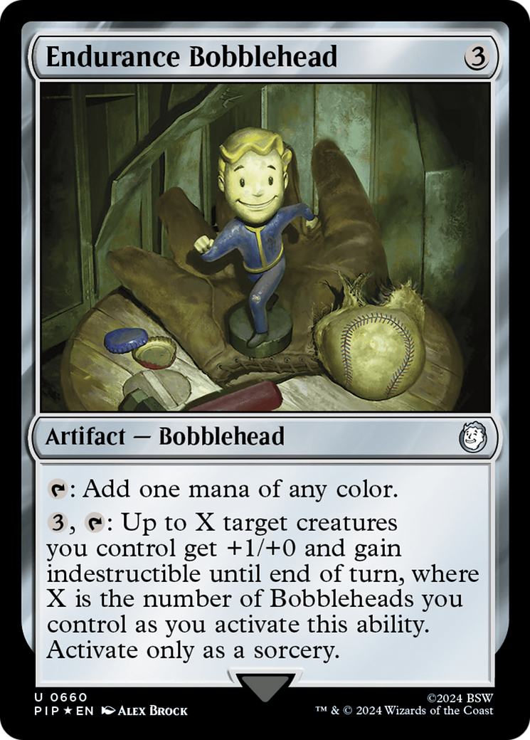 Endurance Bobblehead (Surge Foil) [Fallout] | Deep Dive Games St. Marys