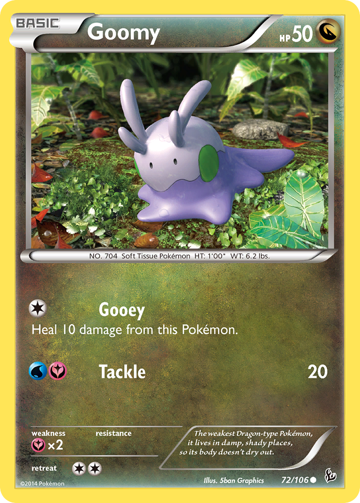 Goomy (72/106) [XY: Flashfire] | Deep Dive Games St. Marys