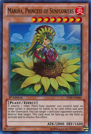 Marina, Princess of Sunflowers [SHSP-EN040] Super Rare | Deep Dive Games St. Marys