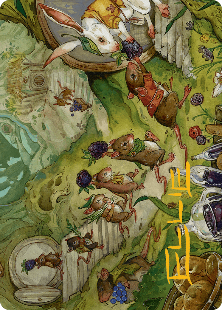 For the Common Good Art Card (43/54) (Gold-Stamped Signature) [Bloomburrow Art Series] | Deep Dive Games St. Marys