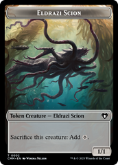 Eldrazi Scion // Myr Double-Sided Token [Commander Masters Tokens] | Deep Dive Games St. Marys