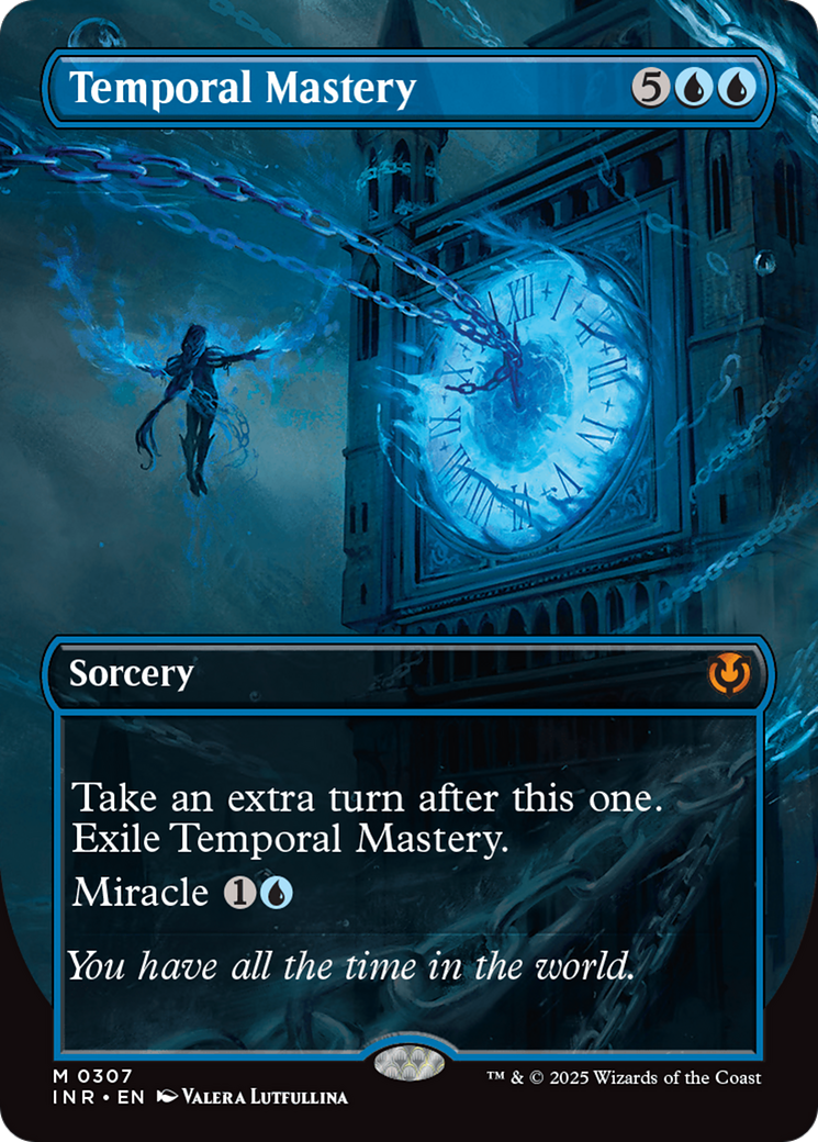 Temporal Mastery (Borderless) [Innistrad Remastered] | Deep Dive Games St. Marys