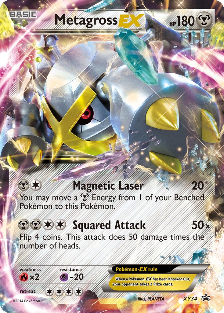 Metagross EX (XY34) [XY: Black Star Promos] | Deep Dive Games St. Marys