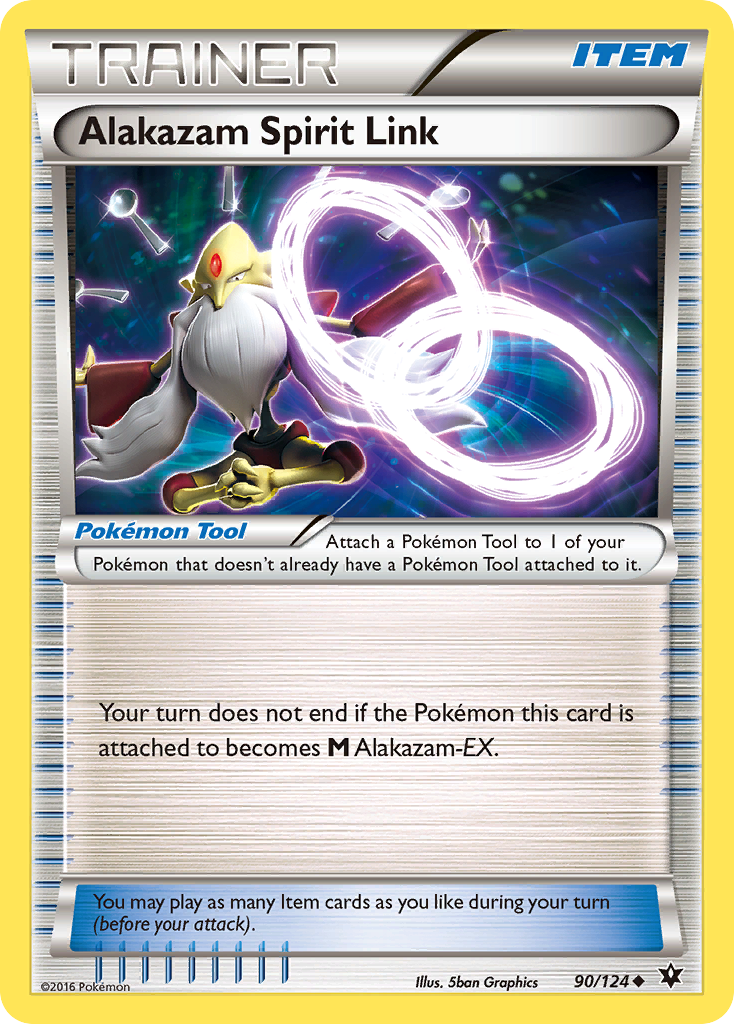 Alakazam Spirit Link (90/124) [XY: Fates Collide] | Deep Dive Games St. Marys