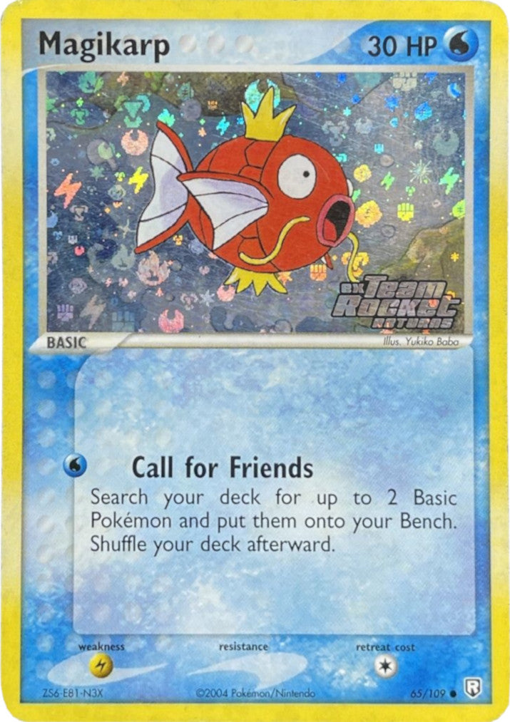 Magikarp (65/109) (Stamped) [EX: Team Rocket Returns] | Deep Dive Games St. Marys