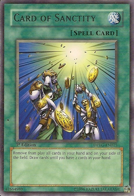 Card of Sanctity [DPYG-EN025] Rare | Deep Dive Games St. Marys