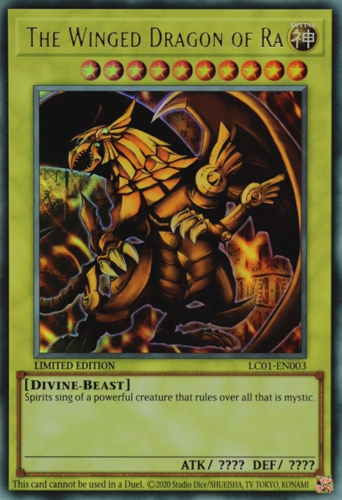 The Winged Dragon of Ra (25th Anniversary) [LC01-EN003] Ultra Rare | Deep Dive Games St. Marys