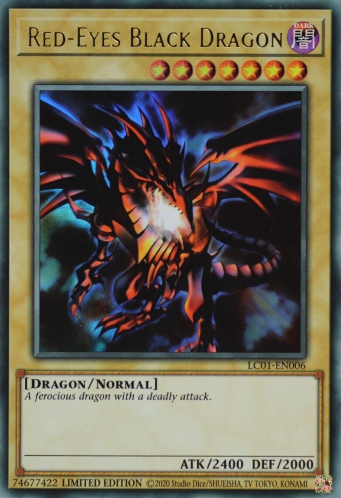 Red-Eyes Black Dragon (25th Anniversary) [LC01-EN006] Ultra Rare | Deep Dive Games St. Marys