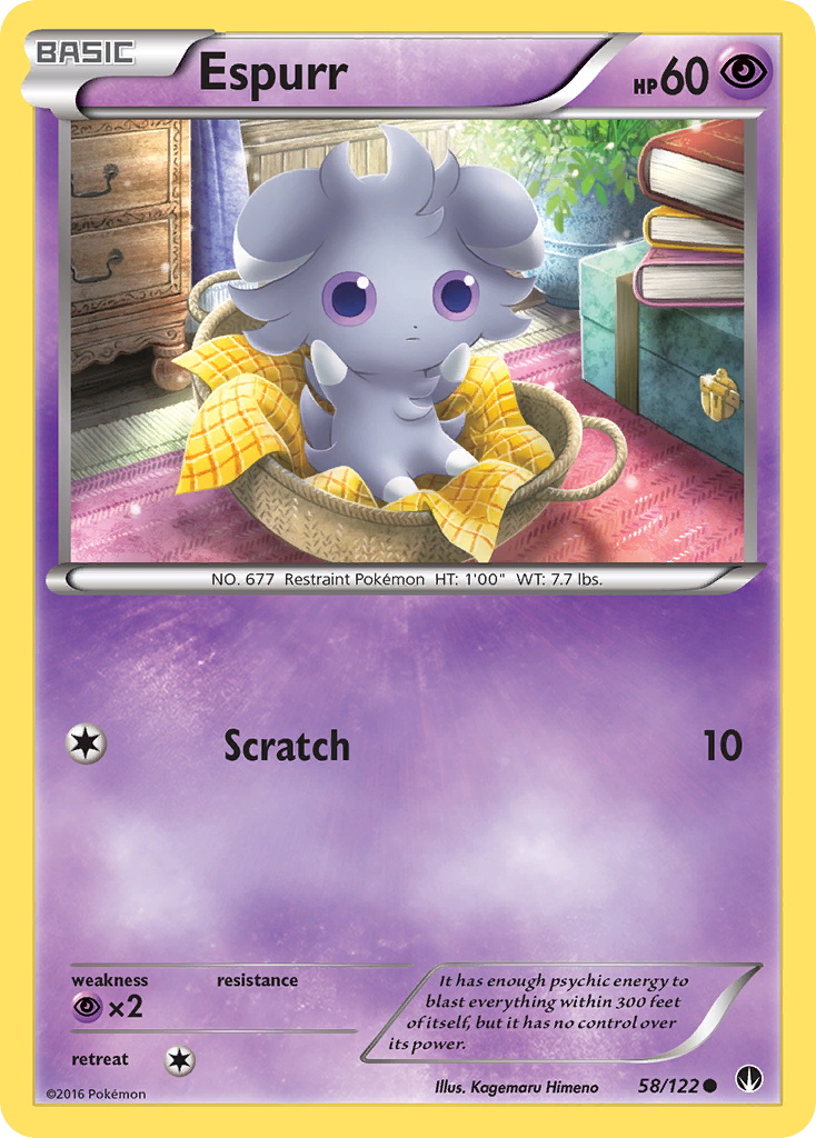 Espurr (58/122) [XY: BREAKpoint] | Deep Dive Games St. Marys