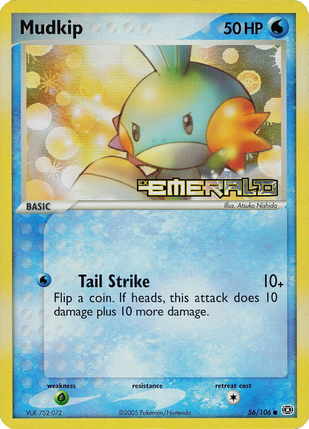 Mudkip (56/106) (Stamped) [EX: Emerald] | Deep Dive Games St. Marys