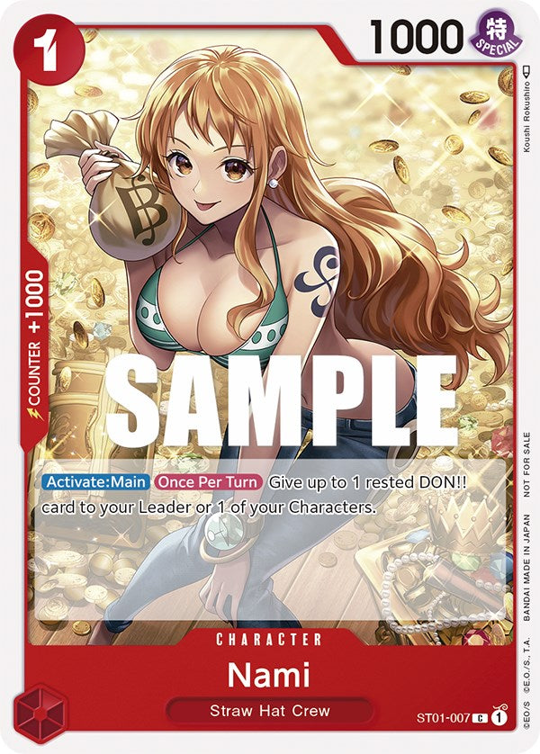 Nami (Tournament Pack Vol. 3) [Participant] [One Piece Promotion Cards] | Deep Dive Games St. Marys