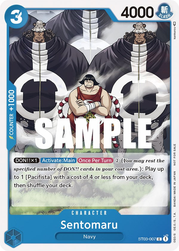 Sentomaru (Tournament Pack Vol. 3) [Participant] [One Piece Promotion Cards] | Deep Dive Games St. Marys