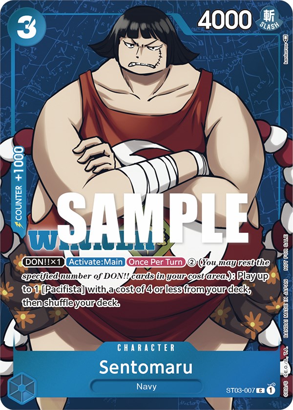 Sentomaru (Tournament Pack Vol. 3) [Winner] [One Piece Promotion Cards] | Deep Dive Games St. Marys