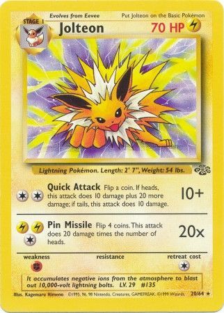 Jolteon (20/64) [Jungle Unlimited] | Deep Dive Games St. Marys