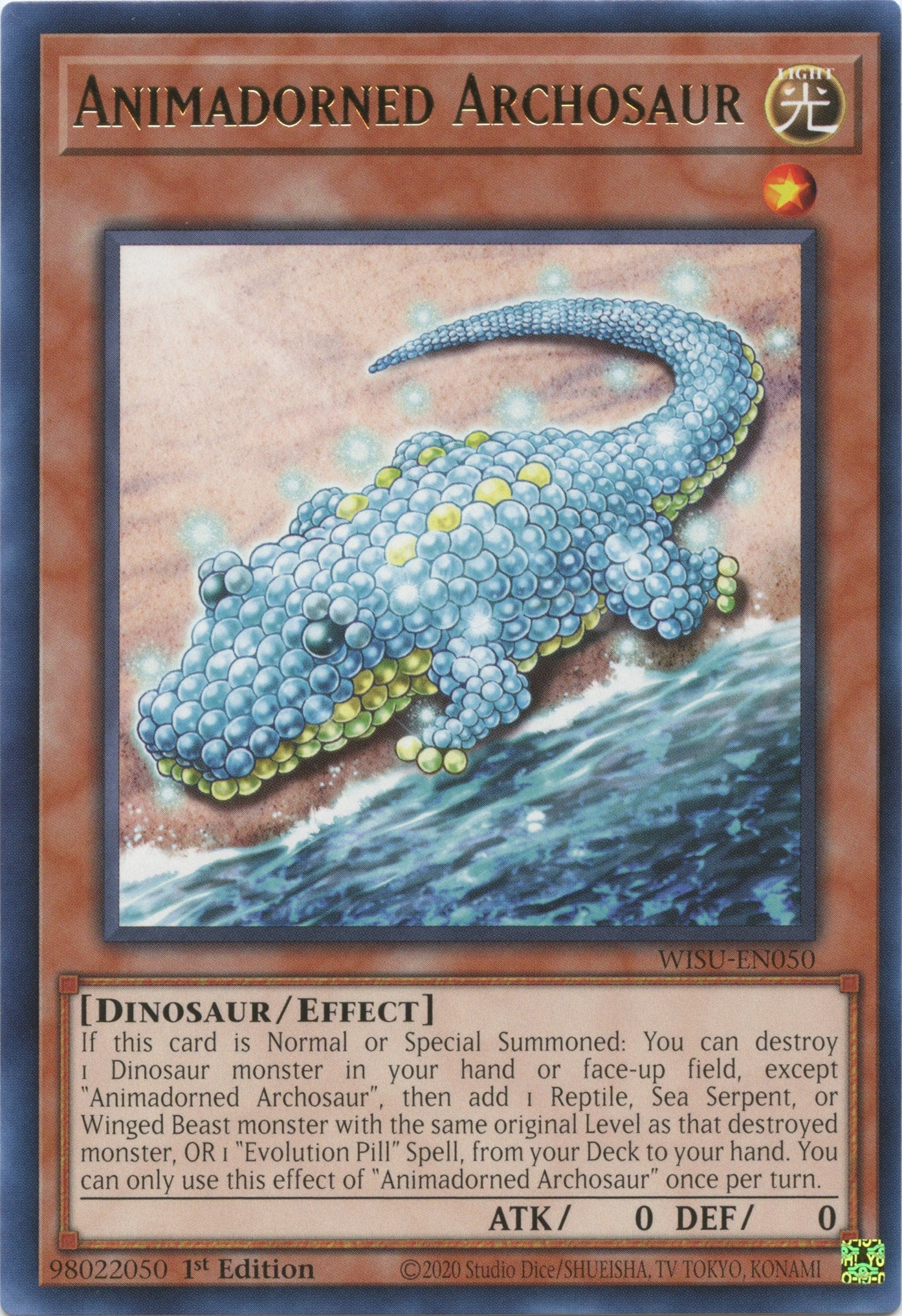 Animadorned Archosaur [WISU-EN050] Rare | Deep Dive Games St. Marys