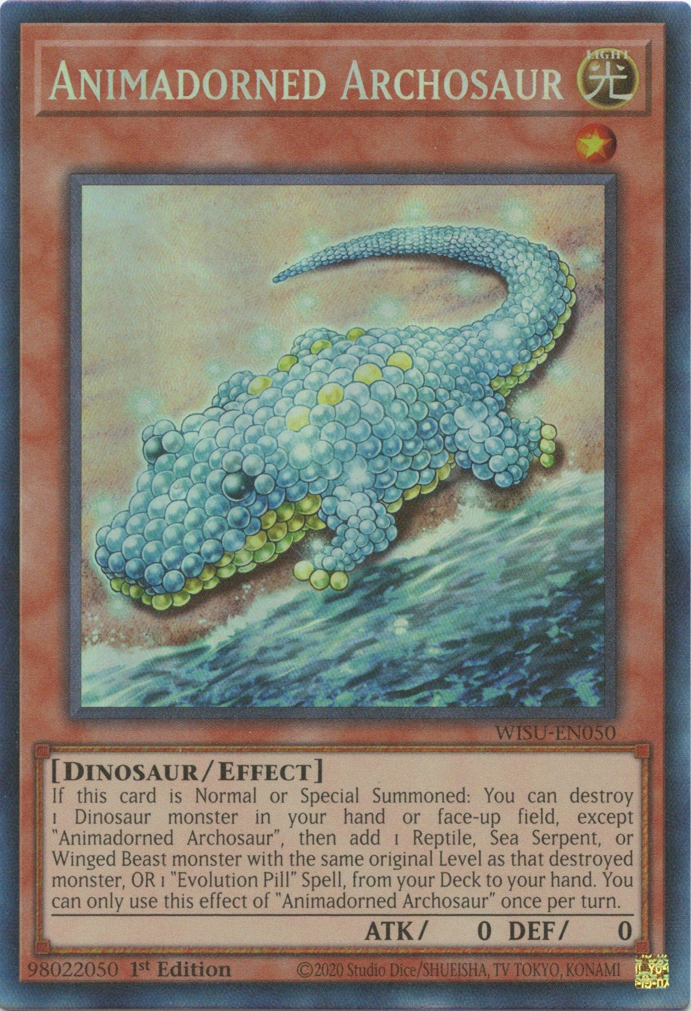 Animadorned Archosaur [WISU-EN050] Collector's Rare | Deep Dive Games St. Marys