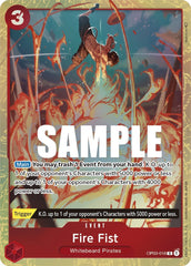Fire Fist (Alternate Art) [Pillars of Strength] | Deep Dive Games St. Marys