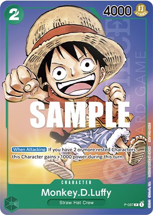 Monkey.D.Luffy (Anime Expo 2023) [One Piece Promotion Cards] | Deep Dive Games St. Marys