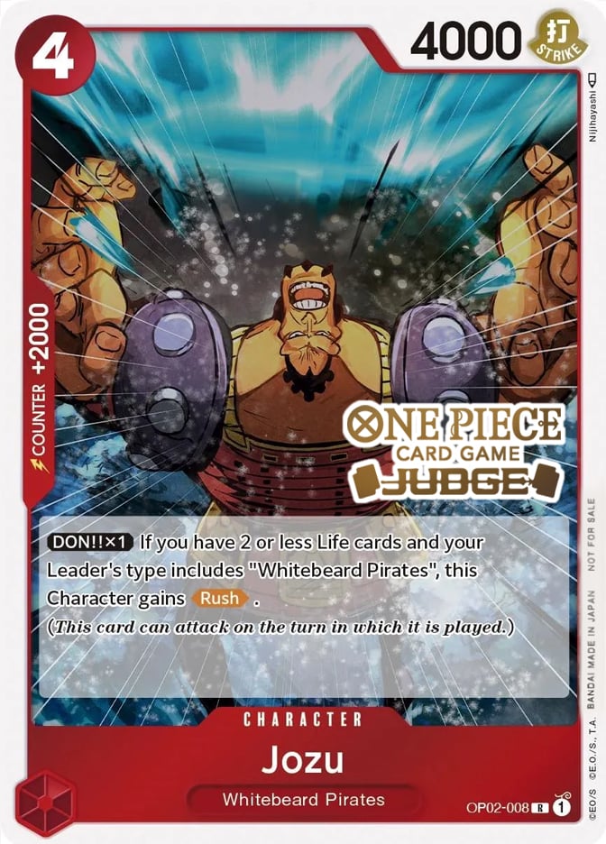 Jozu (Judge) [One Piece Promotion Cards] | Deep Dive Games St. Marys