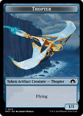 Phyrexian Germ // Thopter Double-Sided Token [Modern Horizons 3 Tokens] | Deep Dive Games St. Marys