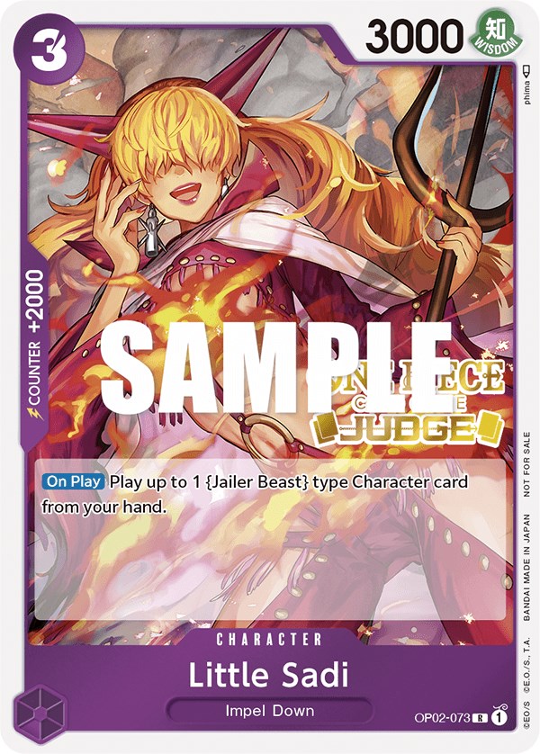 Little Sadi (Judge) [One Piece Promotion Cards] | Deep Dive Games St. Marys