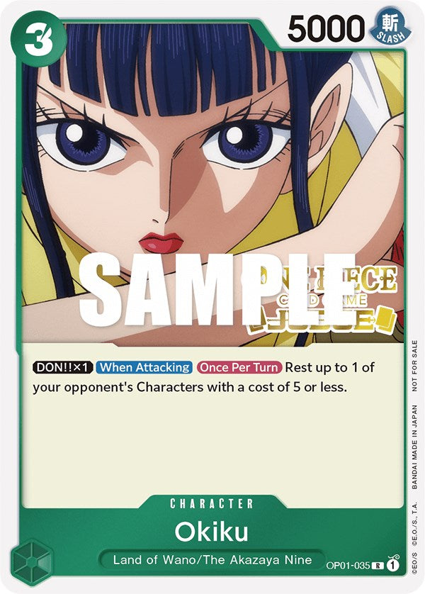 Okiku (Judge) [One Piece Promotion Cards] | Deep Dive Games St. Marys