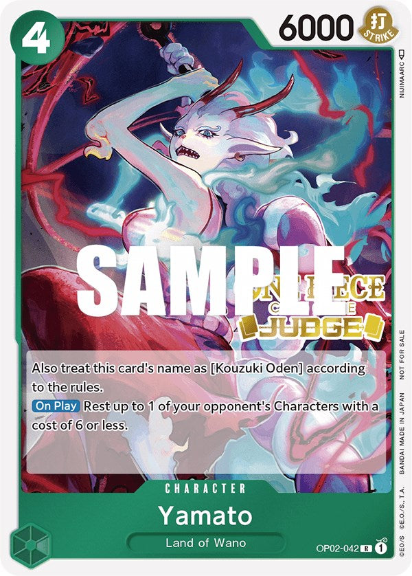 Yamato (Judge) [One Piece Promotion Cards] | Deep Dive Games St. Marys