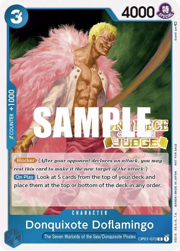 Donquixote Doflamingo (Judge) [One Piece Promotion Cards] | Deep Dive Games St. Marys