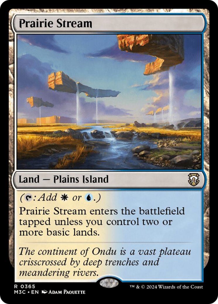 Prairie Stream [Modern Horizons 3 Commander] | Deep Dive Games St. Marys